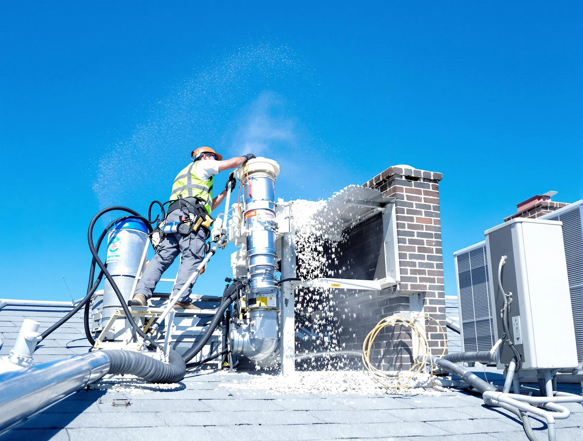 Expert roof dryer vent cleaning by Forest Hills Dryer Vent Cleaning in Forest Hills